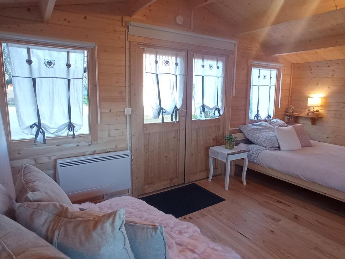 Chambre Studio Photo Chalet Sdb Partagee A Proximite Chavagne Eksteriør billede
