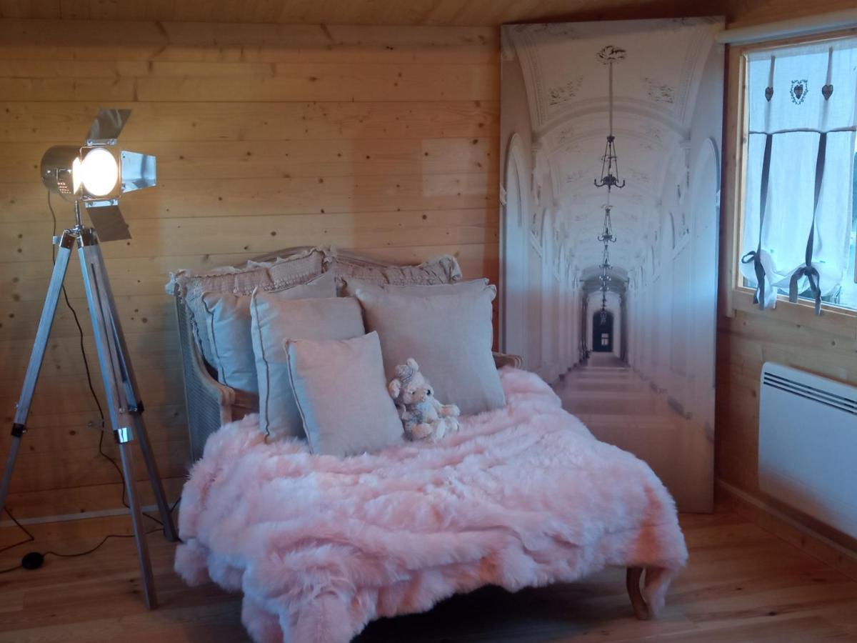 Chambre Studio Photo Chalet Sdb Partagee A Proximite Chavagne Eksteriør billede