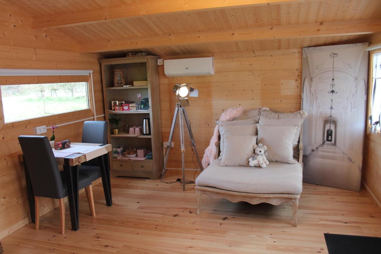 Chambre Studio Photo Chalet Sdb Partagee A Proximite Chavagne Eksteriør billede