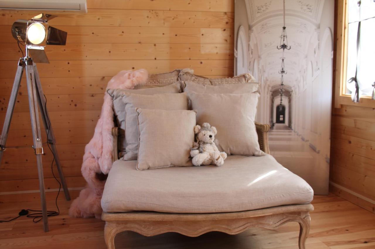 Chambre Studio Photo Chalet Sdb Partagee A Proximite Chavagne Eksteriør billede