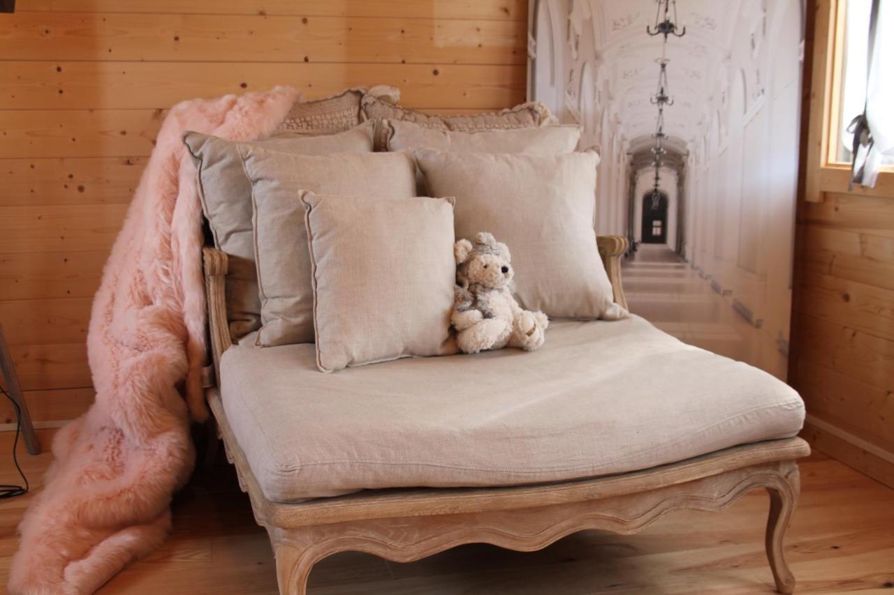 Chambre Studio Photo Chalet Sdb Partagee A Proximite Chavagne Eksteriør billede